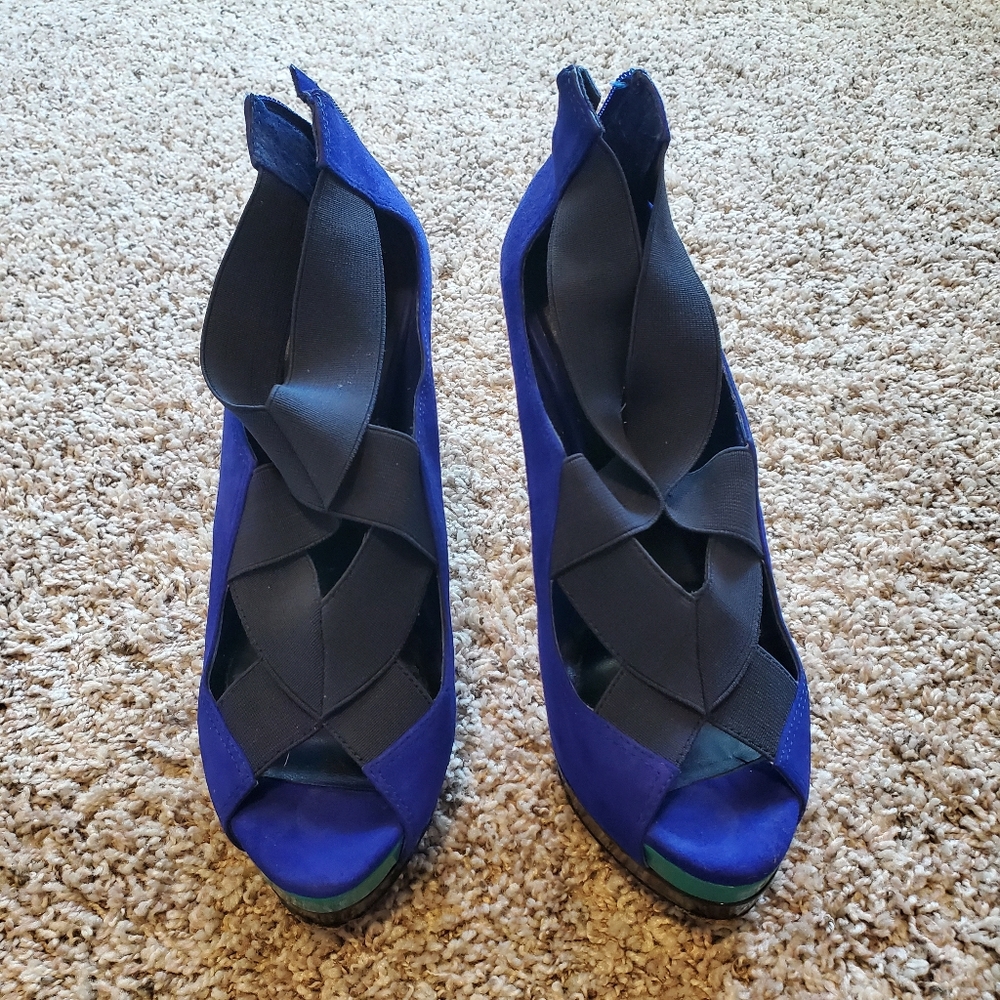 Jessica Simpson open-toe heels SZ 8 ½